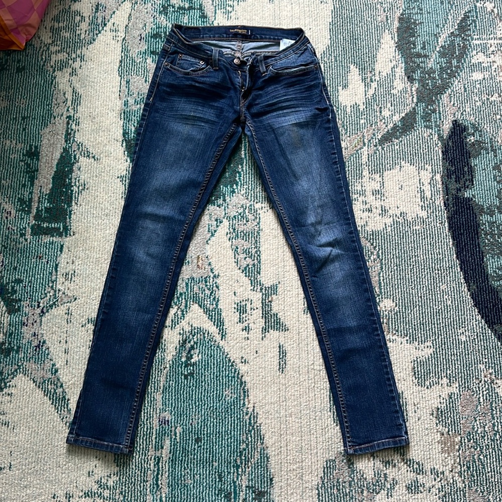 Levi's Blue Skinny Jeans “Too Superlow” 524